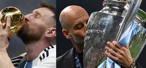 Lo Mismo Que Lionel Messi Tras Ganar El Mundial Pep Guardiola Reveló Qué Sintió Después De