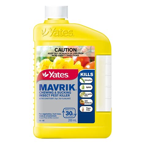 Yates 200ml Mavrik Concentrate Insecticide Bunnings Warehouse