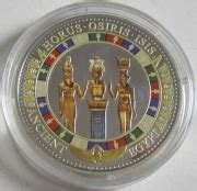 Salomonen 2 Dollars 2015 Ancient Egypt Horus Osiris Isis Mago Mu