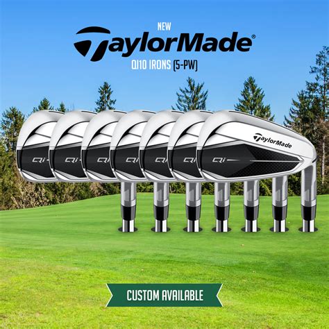 New TaylorMade Qi10 Irons 5-PW – Paragon Competitions