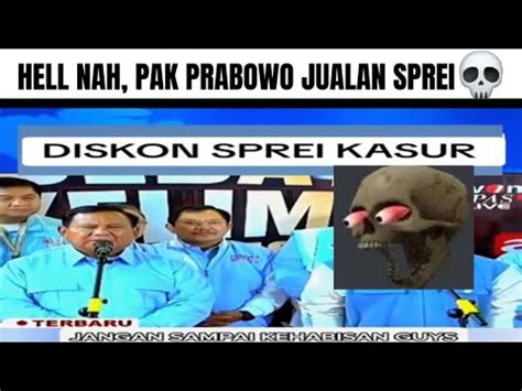 Pak Prabowo Jualan Sprei YouTube