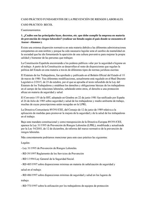 Resolución Caso práctico FPRR CASO PRÁCTICO FUNDAMENTOS DE LA