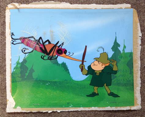 Hanna Barbera Production Cel The Adventures Of Gulliver Glum