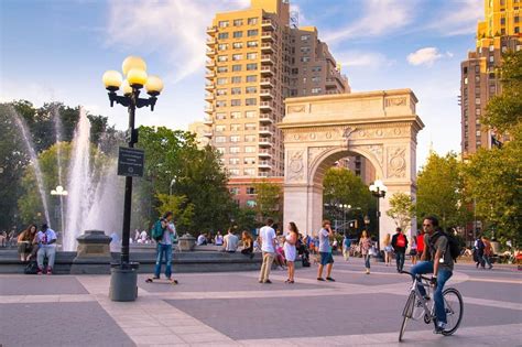 Washington Square Park El Corazón Del Village De Nueva York