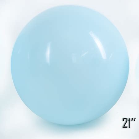 Balon Gigant 21 Błękitny 1 szt Balony gumowe bez nadruku Balony