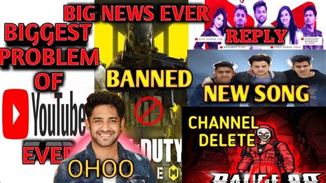 News Of Today Youtube Call Of Duty Banned Youtube Bug Badge