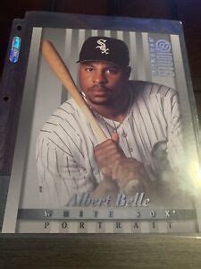 1997 Donruss Studio Albert Belle Chicago White Sox Portrait Card NM MT