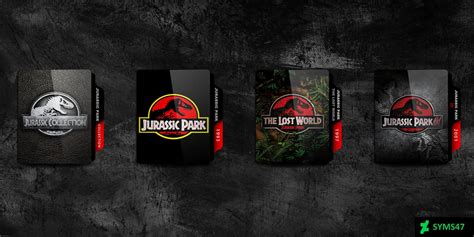 Jurassic Park Movie Collection Folder Icon Pack By Syms On Deviantart