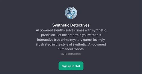 Synthetic Detectives - AI Tool For Mystery solving game