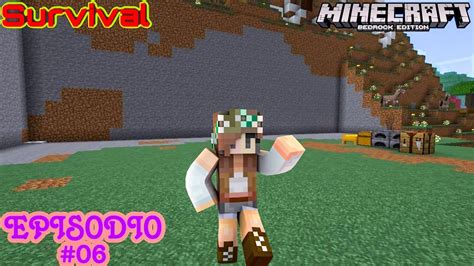 Survival Minecraft Pe 1 0 Supervivencia Episodio 06 Iniciando