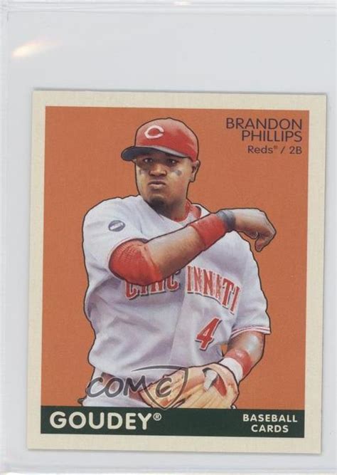 Upper Deck Goudey Mini Green Back Brandon Phillips For Sale