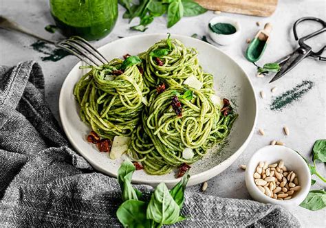 P Te Au Pesto Et La Spiruline La Vie Claire