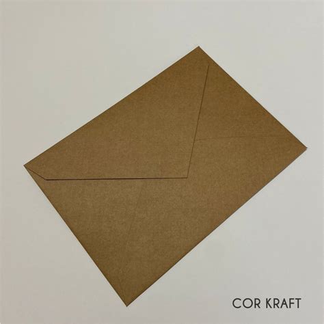 Envelope X Kraft Pardo Para Casamento Unidades Shopee Brasil