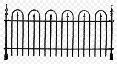 Picket Fence Chain Link Fencing Clip Art PNG 1459x806px Fence Black