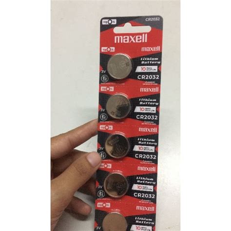 Jual Baterai Maxell Cr Cr Lithium V Original Battery Cmos