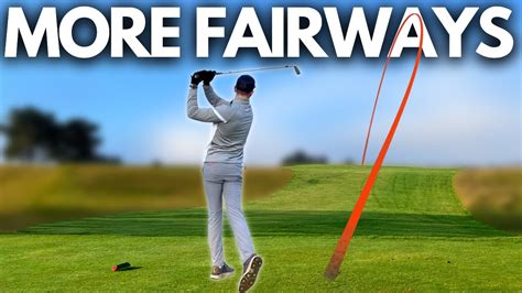 How To Hit More Fairways On The Golf Course Youtube