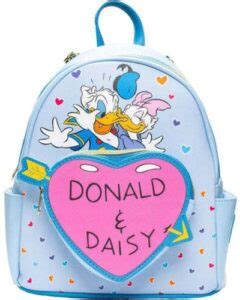 Loungefly Backpack Disney Donald Daisy Kiss – Backpack Sisters