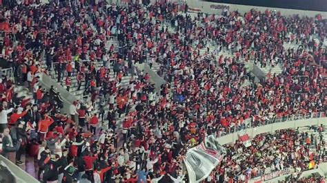 La Hinchada Cantando Despu S Del Partido Youtube