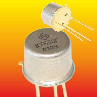 Kt G Soviet Silicon Npn Transistor W A Gold Plated Ebay