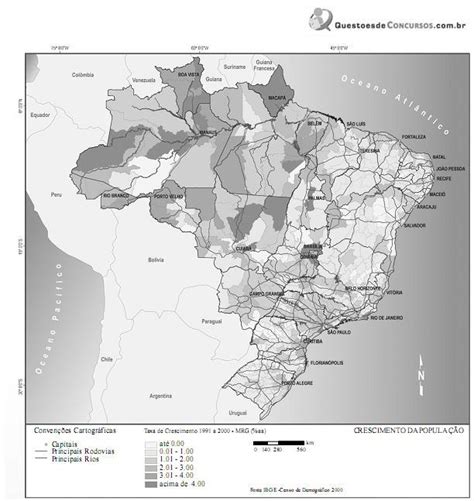 Quanto à Distribuição Da População Brasileira No Território