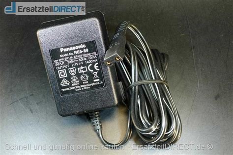 Panasonic Ladegerät Netzteil RE5-89 zu ER148 ER149 292571-WER148K7664 ...