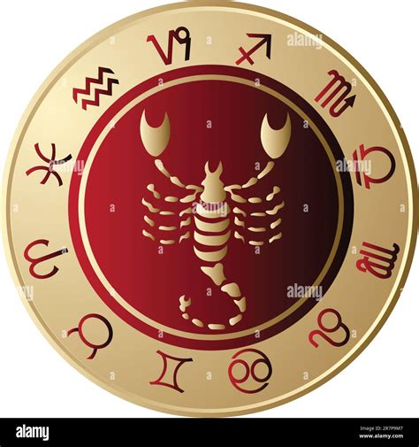 Horoscope Scorpio Stock Vector Images Alamy