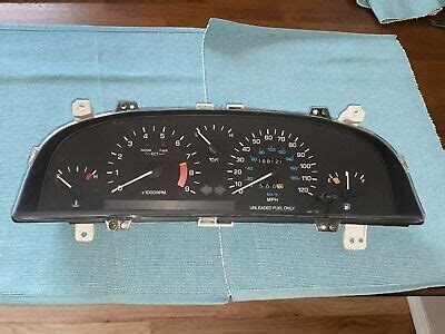 Geo Prizm Gsi Age Speedometer Instrument Gauge Tach Cluster Fits