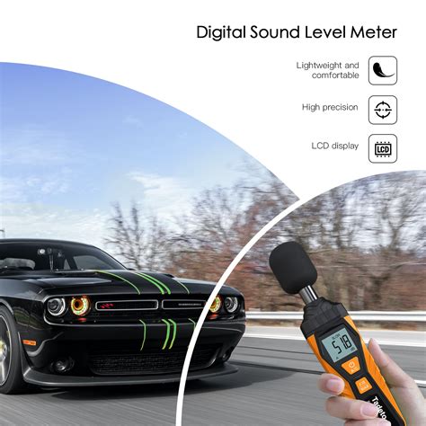 Decibel Meter Tadeto Digital Sound Level Meter Portable Spl Meter Db