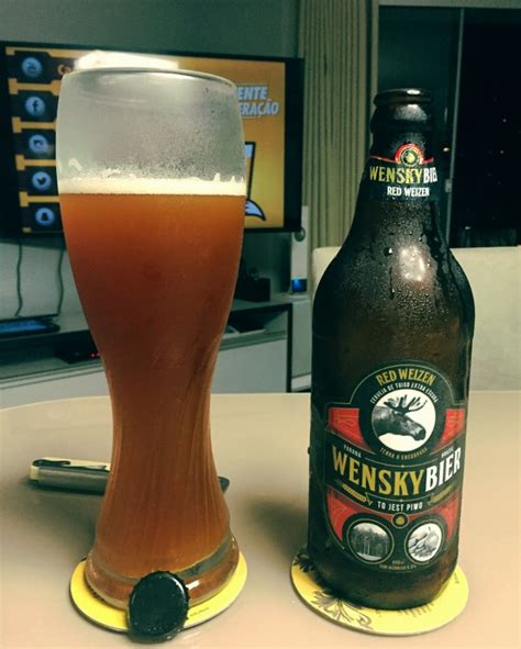 cerveja wensky red weizen wensky beer