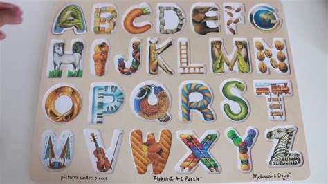 Abc Puzzle Alphabet Puzzle Phonics Youtube