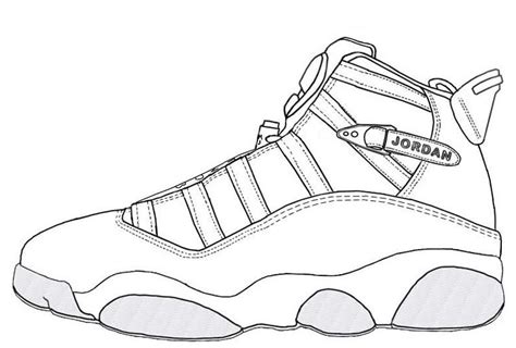 Jordan Drawing Shoes : Jordan Air Drawings Sneaker Shoes Drawing Nike ...