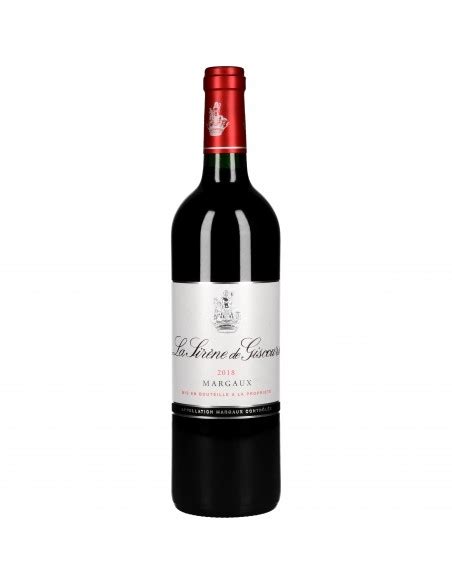 La Sirène De Giscours 2018 Château Giscours Rouge Couleurs Vins