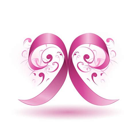 Premium Ai Image Pink Ribbon For Hope And Strength