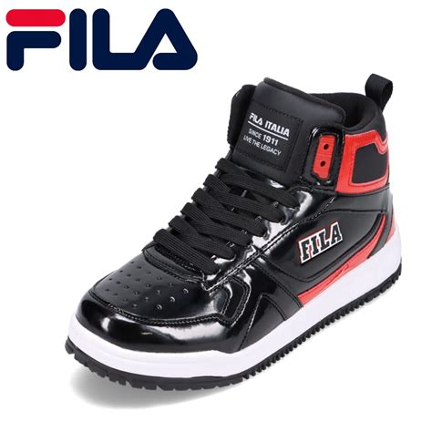 【楽天市場】【全品p10倍！10日2000～6h限定】フィラ Fila Fc 6239bkrd メンズ靴 靴 シューズ ハイカットスニーカー