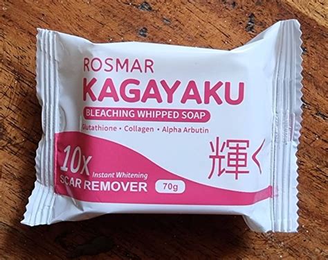 Original Rosmar Kagayaku Bleaching Whipped Soap Pampaputi At