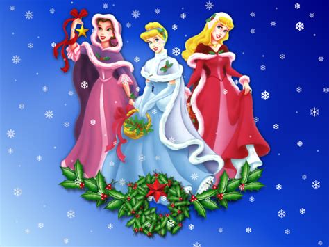 Disney Princess Christmas Cartoon