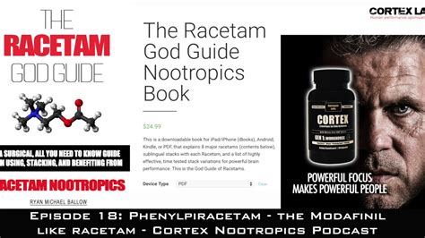 Ep 18 Phenylpiracetam The Modafinil Like Racetam YouTube