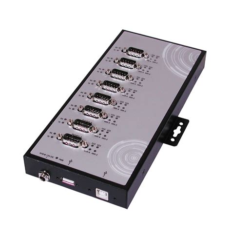 USB 2 0 To 4S Serial RS 232 422 485 Ports Metal Case With Screw Lock