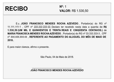 100 modelos de recibo grátis imprima e envie pdf baixe grátis Artofit