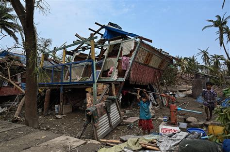 El ciclón Mocha deja al menos 60 muertos en Myanmar