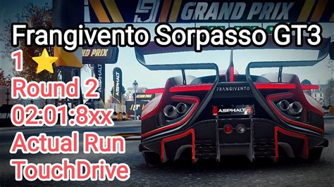 Asphalt 9 Frangivento Sorpasso GT3 Grand Prix Round 2 1 02 01