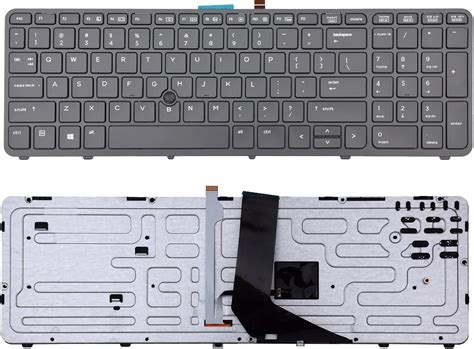 SUNMALL Replacement Keyboard Compatible With HP ZBook 15 G1 ZBook 15 G2