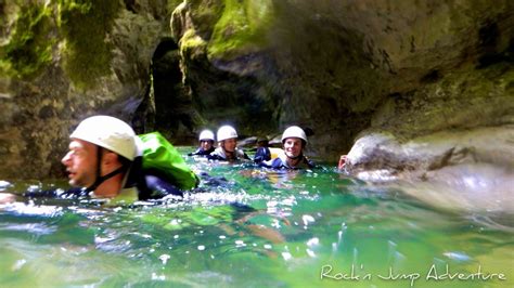 Canyoning De Coiserette Dans Le Jura Saint Claude Rockn Jump