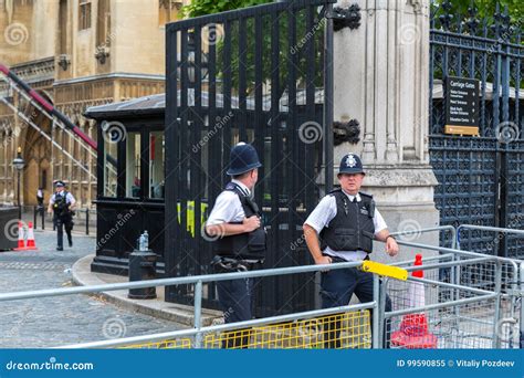 The London Metropolitan Police Force Editorial Image Image Of British