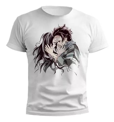 Remera Demon Slayer Nezuko Ilustracion Arte Algodon Premiun En Venta En