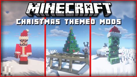 Top Awesome Christmas Mods Available For Minecraft Youtube