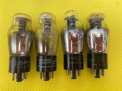 4 Us Made 6G6 6CGG Vacuum Tubes Valves NOS NIB Lot Of Four Etsy