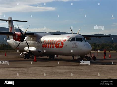 aircraft  indonesian  cost airline wings air stock photo alamy