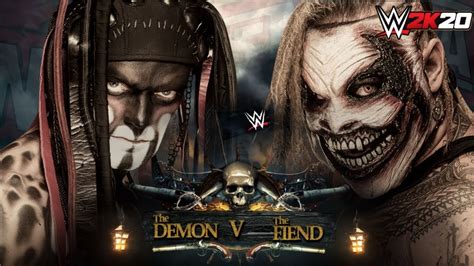 Finn Balor Demon Vs The Fiend Bray Wyatt Wwe K Gameplay Youtube