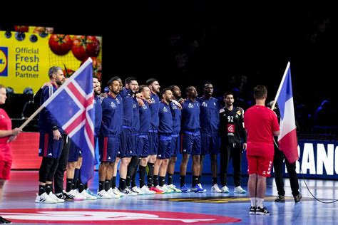 Handball France Islande L Euro